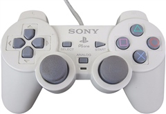 Sony Playstation Official PSOne Dual Shock Controller, White